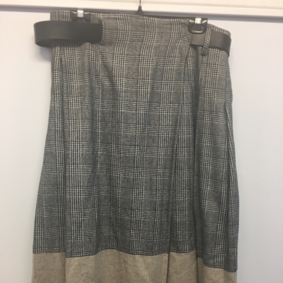 Topshop Unique Midi Skirt - UK Made, Wool Blend - Picture 6 of 8
